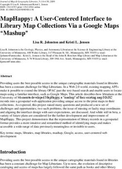 MapHappy: A User-Centered Interface to Library Map Collections Via a Google Maps "Mashup"
