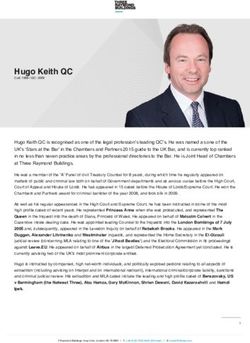 Hugo Keith QC - Three Raymond Buildings