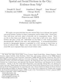 Spatial and Social Frictions in the City: Evidence from Yelp