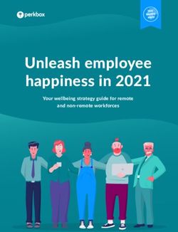 Unleash employee happiness in 2021 - Your wellbeing strategy guide for remote and non-remote workforces