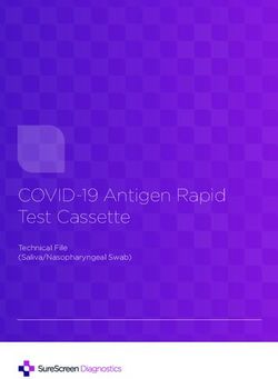 COVID-19 Antigen Rapid Test Cassette - Technical File (Saliva/Nasopharyngeal Swab) - SciChem