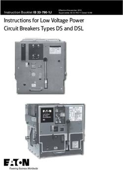 Instructions for Low Voltage Power Circuit Breakers Types DS and DSL - Instruction Booklet IB 33-790-1J