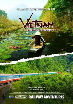 RAILWAY ADVENTURES IN 2021 - WITH JOHN MEDCALF 11 - 28 MARCH 2021 - SCOTT MCGREGOR'S RAILWAY ...