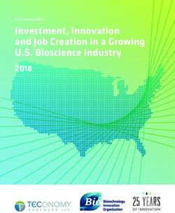 Investment, Innovation and Job Creation in a Growing U.S. Bioscience Industry 2018