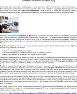 Cost Of Spider Vein Treatment: Know Before Paying