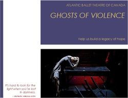 GHOSTS OF VIOLENCE ATLANTIC BALLET THEATRE OF CANADA - Help us build a legacy of hope