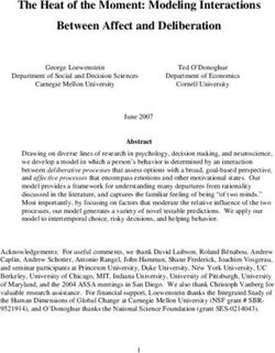 The Heat of the Moment: Modeling Interactions Between Affect and Deliberation