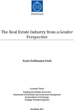 The Real Estate Industry from a Gender Perspective - Karin Staffansson Pauli