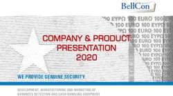 WE PROVIDE GENUINE SECURITY - CCOOMMPPAANNYY && PPRROODDUUCCTT PPRREESSEENNTTAATTIIOONN 22002200 - EuroShop