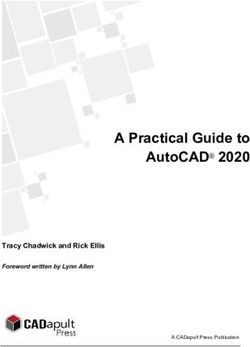 A Practical Guide to AutoCAD 2020 - Tracy Chadwick and Rick Ellis Foreword written by Lynn Allen - Cadapult Software ...