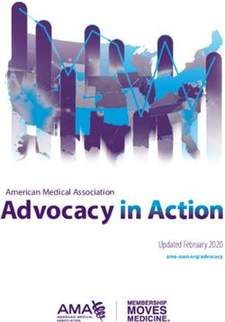 Advocacy Updated February 2020 - ama-assn.org/advocacy