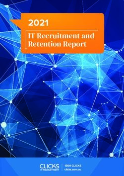 2021 IT Recruitment and Retention Report - 1300 CLICKS clicks.com.au