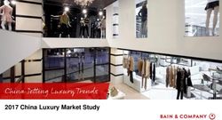 2017 China Luxury Market Study