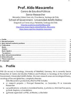 Prof. Aldo Mascareño - CEP