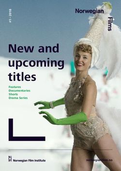 New and upcoming titles - Features Documentaries Shorts Drama Series - norwegianfilms.no