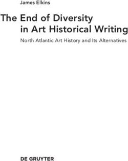 The End of Diversity in Art Historical Writing - North Atlantic Art History and Its Alternatives - James Elkins