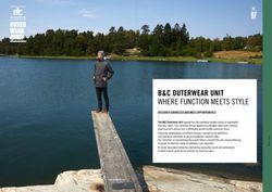 B&C OUTERWEAR UNIT WHERE FUNCTION MEETS STYLE - B&C Collection