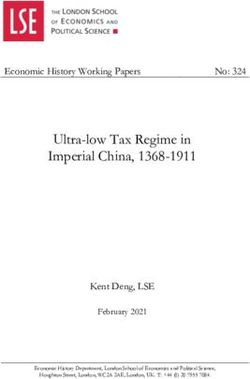 Ultra-low Tax Regime in Imperial China, 1368-1911