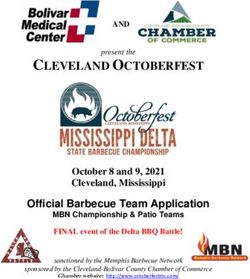 CLEVELAND OCTOBERFEST - October 8 and 9, 2021 Cleveland, Mississippi - Memphis BBQ Network