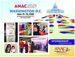 ANAC 2021 WASHINGTON D.C - SPONSORSHIP - Association of Nurses in AIDS Care