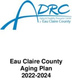 Eau Claire County Aging Plan 2022-2024
