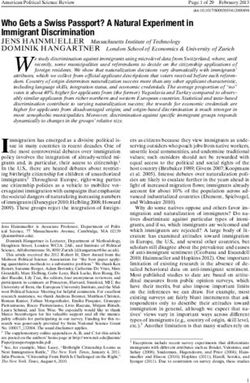 Who Gets a Swiss Passport? A Natural Experiment in Immigrant Discrimination