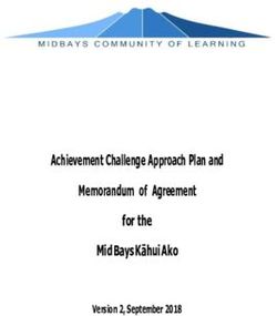 Achievement Challenge Approach Plan and Memorandum of Agreement for the Mid Bays Kāhui Ako - Version 2, September 2018 - Ministry of Education