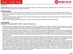 Asian Credit Daily - OCBC Bank