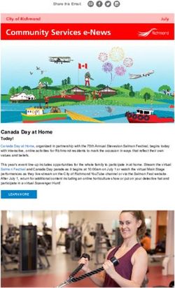 Canada Day at Home - City of Richmond