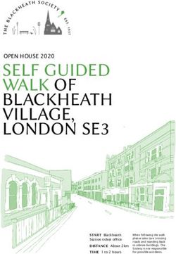 SELF GUIDED WALK OF BLACKHEATH VILLAGE, LONDON SE3