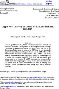 Copper Price Discovery on Comex, the LME and the SHFE, 2001-2013