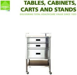TABLES, CABINETS, CARTS AND STANDS - DELIVERING TOTAL HEALTHCARE VALUE SINCE 1935 - Surgmed