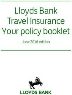 tsb gold travel insurance policy booklet