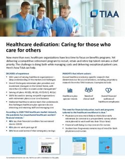 Healthcare dedication: Caring for those who care for others