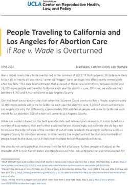 People Traveling to California and Los Angeles for Abortion Care - UCLA Law