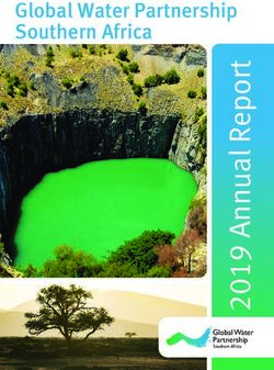 Global Water Partnership Southern Africa - Global Water Partnership Southern Africa