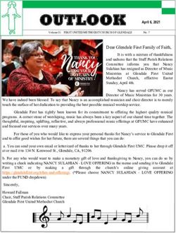 OUTLOOK - Glendale First United Methodist Church