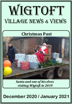 WIGTOFT VILLAGE NEWS & VIEWS - +DHEIJ =I 2=IJ - Wigtoft Parish Council