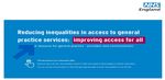 Equality and Health Inequalities Pack - OFFICIAL Gateway ref: 08541 - NHS England