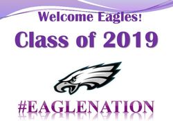 Class of 2019 Welcome Eagles! - Southwest ...