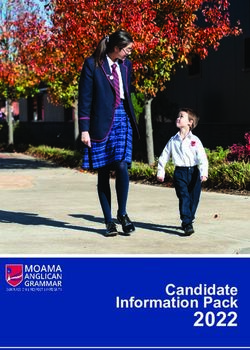 2022 Candidate Information Pack - Moama Anglican Grammar