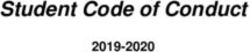 Student Code of Conduct 2019-2020 - Finalsite