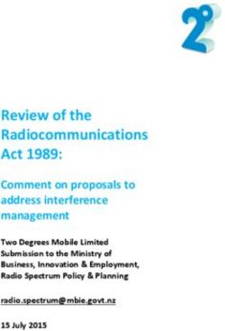 Review of the Radiocommunications Act 1989
