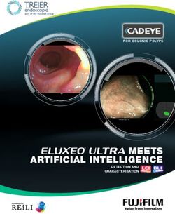 MEETS ARTIFICIAL INTELLIGENCE - FOR COLONIC POLYPS - DETECTION AND CHARACTERISATION - Treier