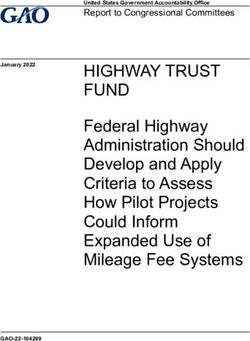 HIGHWAY TRUST FUND - Government ...