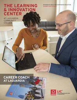 THE LEARNING & INNOVATION CENTER - CAREER COACH AT LAGUARDIA - LAGUARDIA COMMUNITY COLLEGE