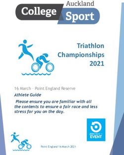Triathlon Championships 2021 - Athlete Guide Please ensure you are familiar with all the contents to ensure a fair race and less stress for you on ...