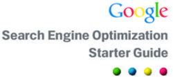 Search Engine Optimization Starter Guide - Hilda Mateiu