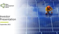 Investor Presentation - September 2021 1 - New Development Bank