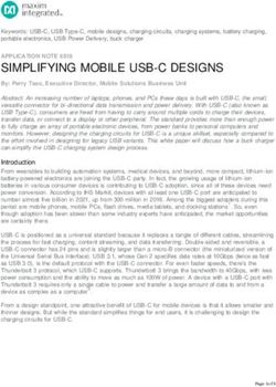 SIMPLIFYING MOBILE USB-C DESIGNS - APPLICATION NOTE 6918 - Mouser Electronics